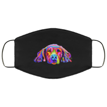 Load image into Gallery viewer, Hand painted weimaraners Human Face Mask