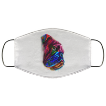 Load image into Gallery viewer, Hand painted Bull Dog human Face Mask