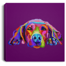 Load image into Gallery viewer, Hand Painted Weimaraners Square Canvas .75in Frame