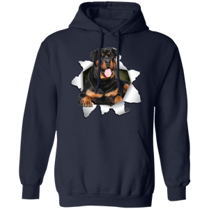 ROTWILLER 3D Pullover Hoodie 8 oz.