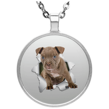 Load image into Gallery viewer, PITBULL 3D Circle Necklace
