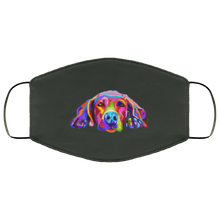 Load image into Gallery viewer, Hand painted weimaraners Human Face Mask