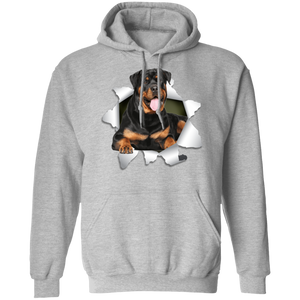 ROTWILLER 3D Pullover Hoodie 8 oz.