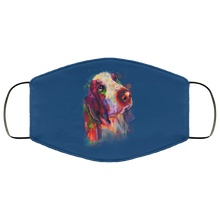 Load image into Gallery viewer, Hand painted bassethound human Face Mask
