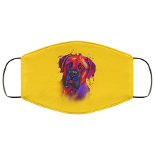 Load image into Gallery viewer, Hand painted Bullmastiff human Face Mask