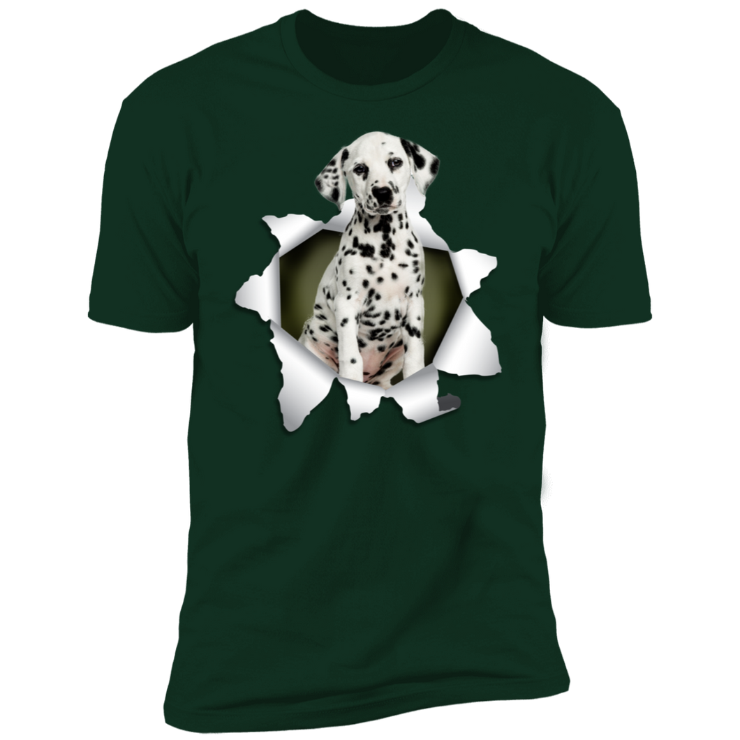 DALMATIAN 3D Premium Short Sleeve T-Shirt