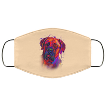 Load image into Gallery viewer, Hand painted Bullmastiff human Face Mask