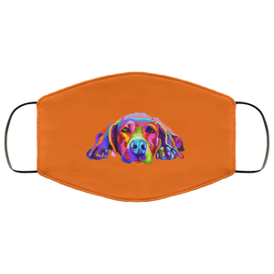 Hand painted weimaraners Human Face Mask