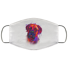 Load image into Gallery viewer, Hand painted Bullmastiff human Face Mask