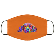 Load image into Gallery viewer, Hand painted weimaraners Human Face Mask