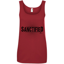 Load image into Gallery viewer, Sanctified Ladies&#39; 100% Ringspun Cotton Tank Top