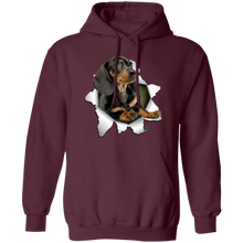 Load image into Gallery viewer, DACHSHUND 3D Pullover Hoodie 8 oz.