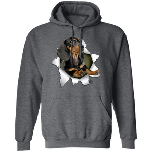 DACHSHUND 3D Pullover Hoodie 8 oz.