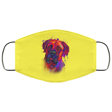 Load image into Gallery viewer, Hand painted Bullmastiff human Face Mask