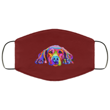 Load image into Gallery viewer, Hand painted weimaraners Human Face Mask