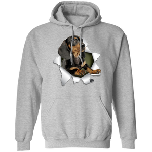 DACHSHUND 3D Pullover Hoodie 8 oz.