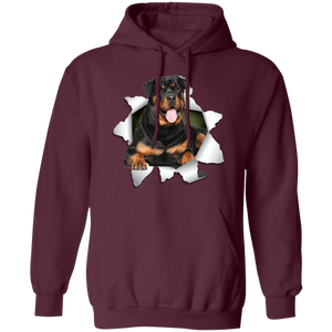ROTWILLER 3D Pullover Hoodie 8 oz.