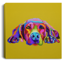Load image into Gallery viewer, Hand Painted Weimaraners Square Canvas .75in Frame