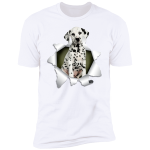 DALMATIAN 3D Premium Short Sleeve T-Shirt