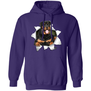 ROTWILLER 3D Pullover Hoodie 8 oz.