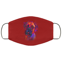 Load image into Gallery viewer, Hand painted Bullmastiff human Face Mask