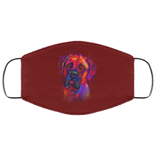 Load image into Gallery viewer, Hand painted Bullmastiff human Face Mask