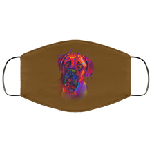 Load image into Gallery viewer, Hand painted Bullmastiff human Face Mask