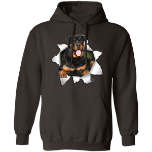 ROTWILLER 3D Pullover Hoodie 8 oz.