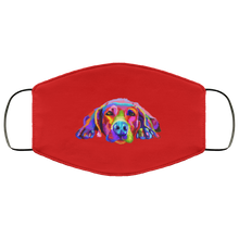 Load image into Gallery viewer, Hand painted weimaraners Human Face Mask