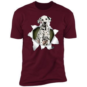 DALMATIAN 3D Premium Short Sleeve T-Shirt