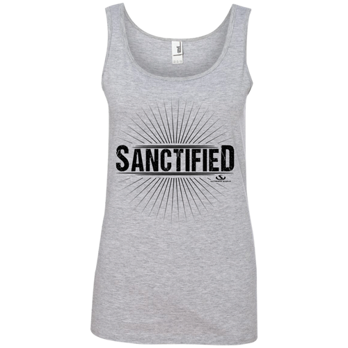 Sanctified Ladies' 100% Ringspun Cotton Tank Top
