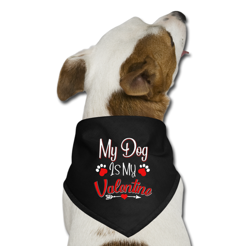 MY DOG IS MY VALENTINE Dog Bandana