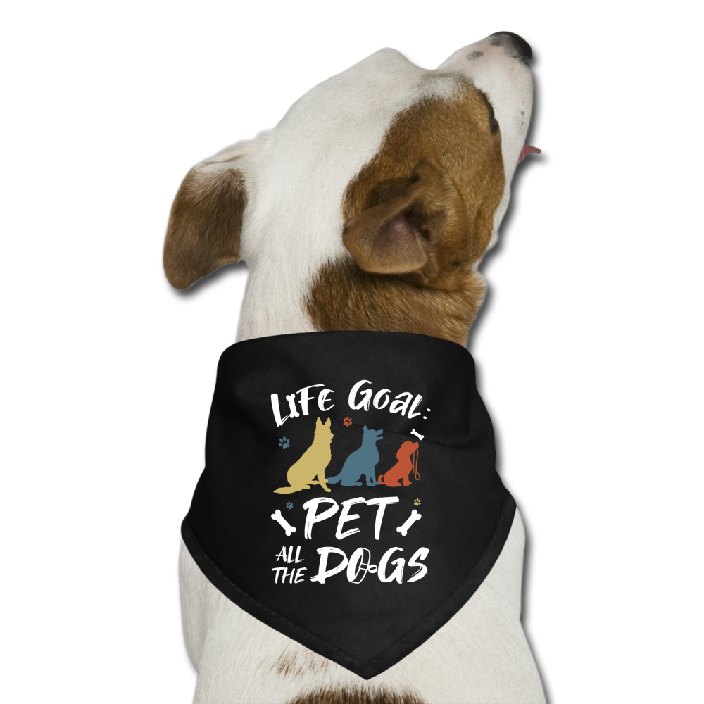 LIFE GOAL Dog Bandana