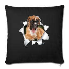 Load image into Gallery viewer, BOXER Throw Pillow Cover 17.5” x 17.5”