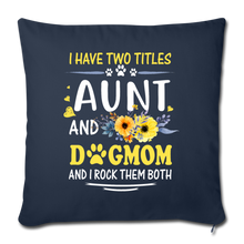 Load image into Gallery viewer, I HAVE TWO TITLES Throw Pillow Cover 17.5” x 17.5”