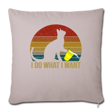 Load image into Gallery viewer, I DO WHAT I WANT Throw Pillow Cover 17.5” x 17.5”