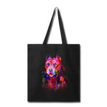 Load image into Gallery viewer, Hand Painted Pitbull Tote Bag