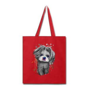 Hand Painted Shih_Tzu Tote Bag