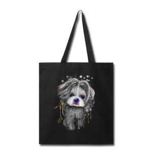 Hand Painted Shih_Tzu Tote Bag