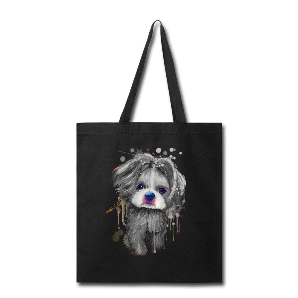 Hand Painted Shih_Tzu Tote Bag