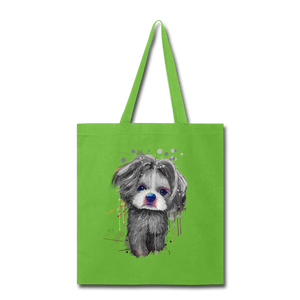 Hand Painted Shih_Tzu Tote Bag