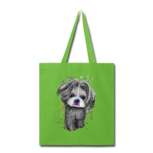 Load image into Gallery viewer, Hand Painted Shih_Tzu Tote Bag
