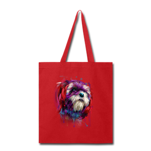 hand painted Shih_Tzu Tote Bag
