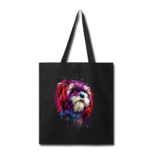 Load image into Gallery viewer, hand painted Shih_Tzu Tote Bag