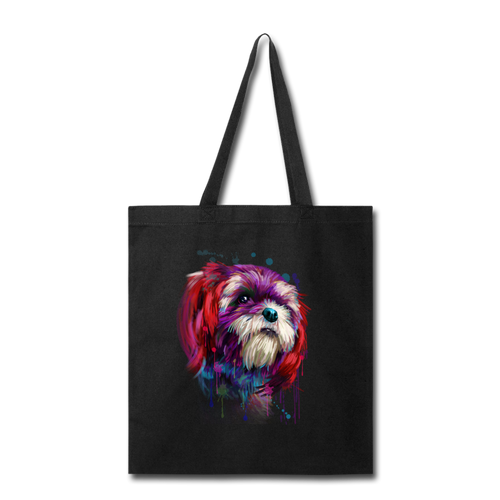 hand painted Shih_Tzu Tote Bag