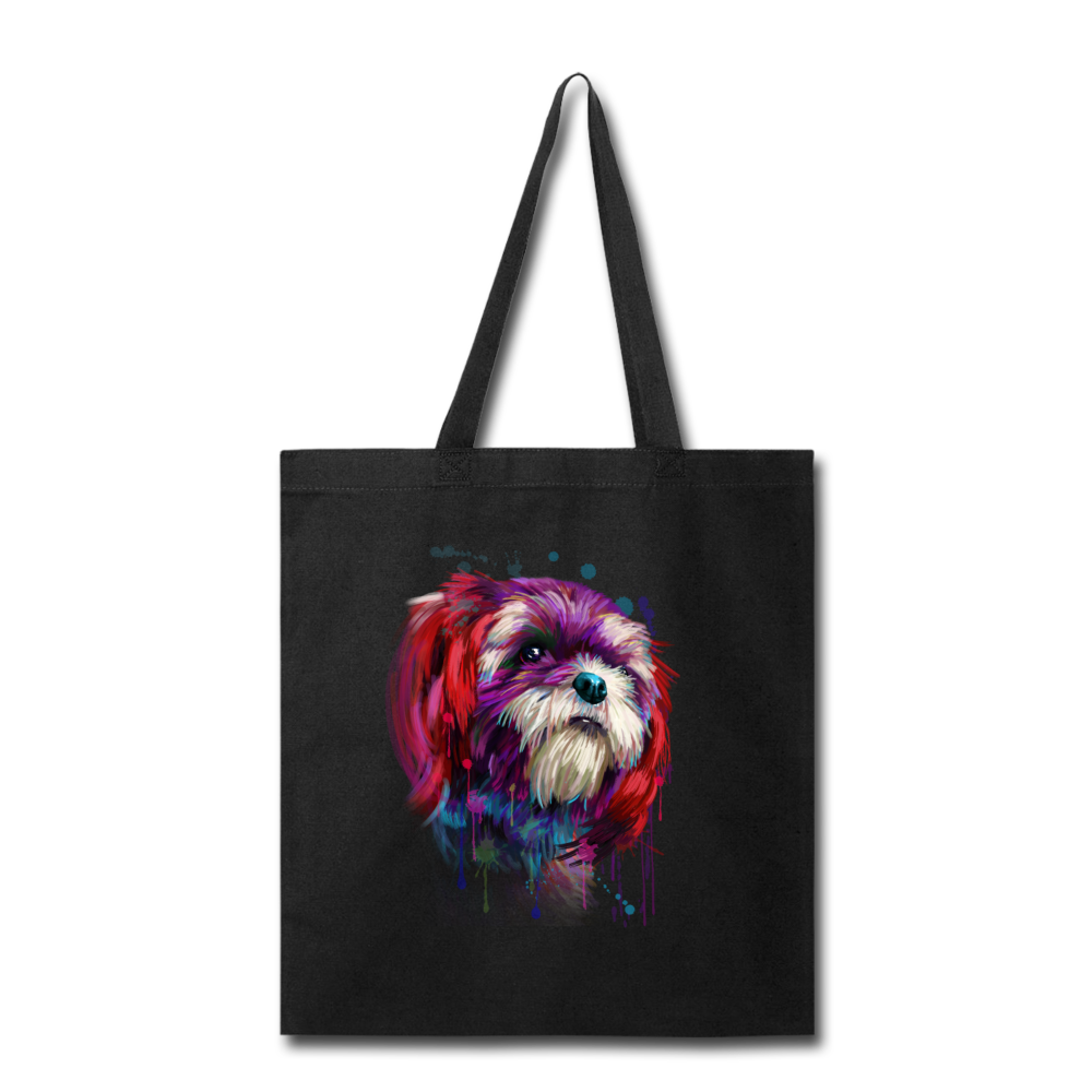 hand painted Shih_Tzu Tote Bag