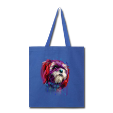 Load image into Gallery viewer, hand painted Shih_Tzu Tote Bag