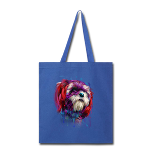 hand painted Shih_Tzu Tote Bag