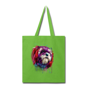 hand painted Shih_Tzu Tote Bag