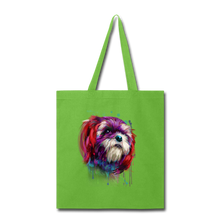 Load image into Gallery viewer, hand painted Shih_Tzu Tote Bag